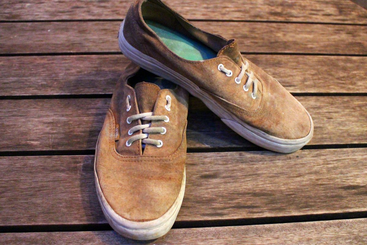 vans marrom claro