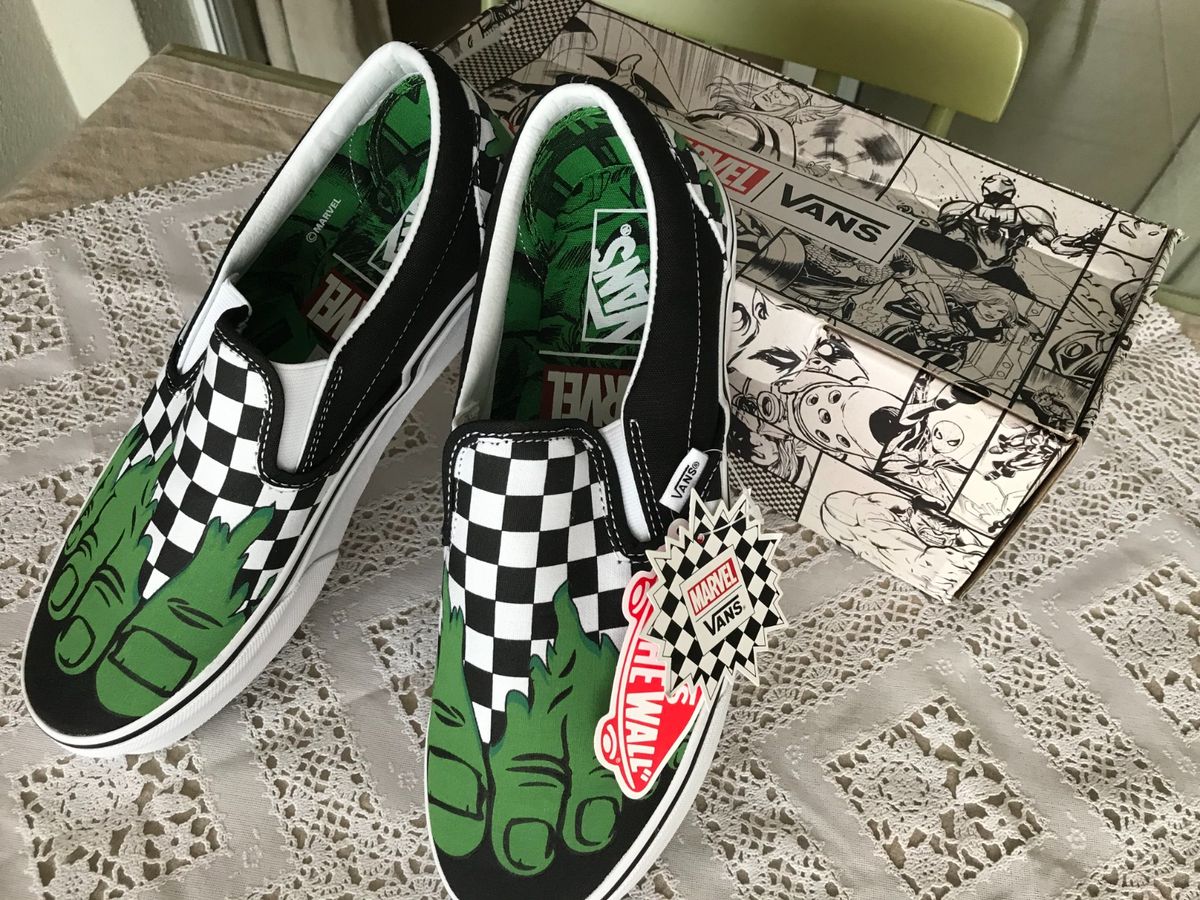 Tenis da clearance marvel vans