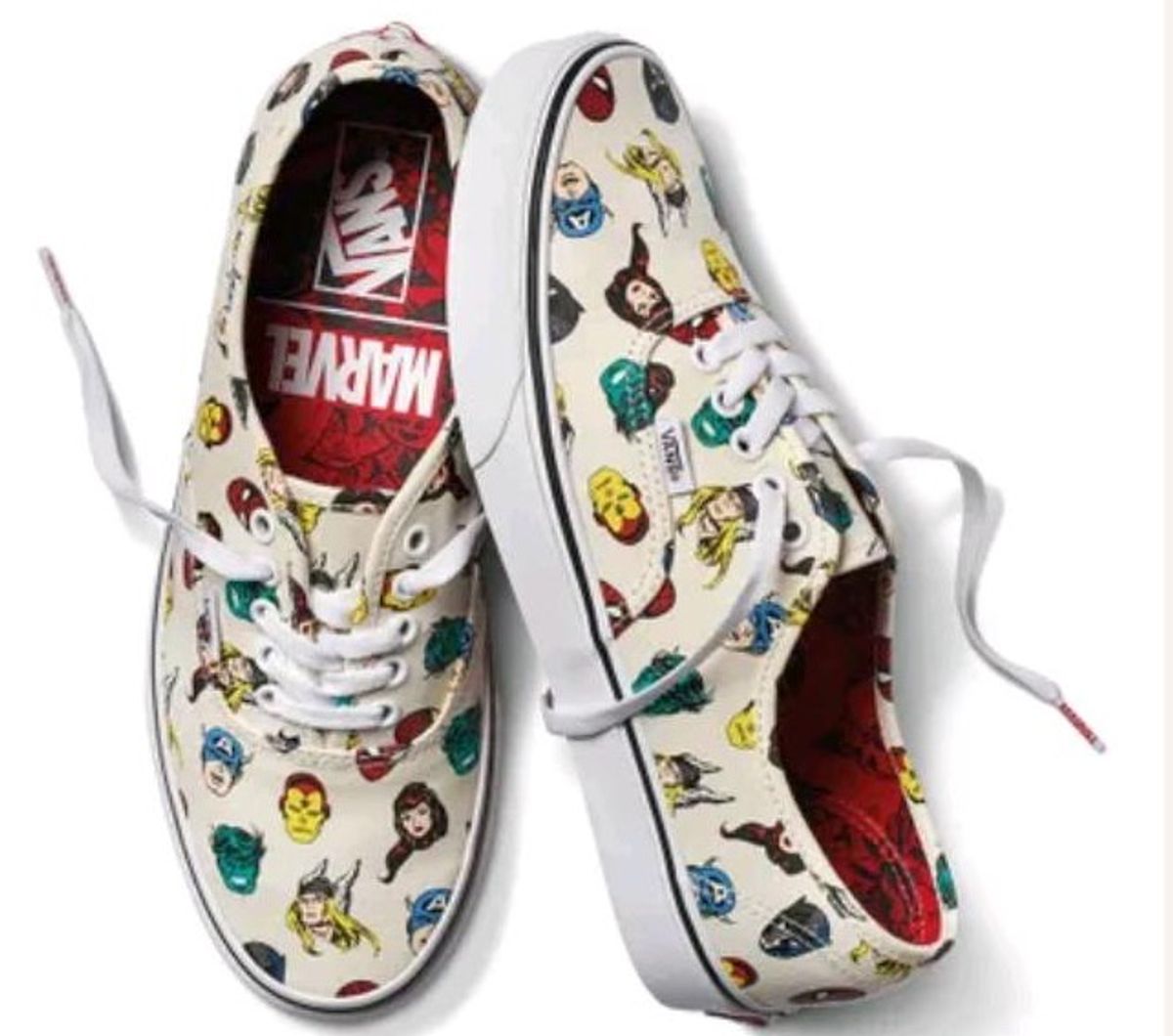 vans marvel infantil