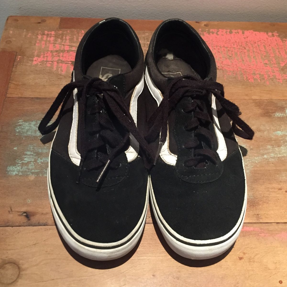 tenis vans mn ward preto