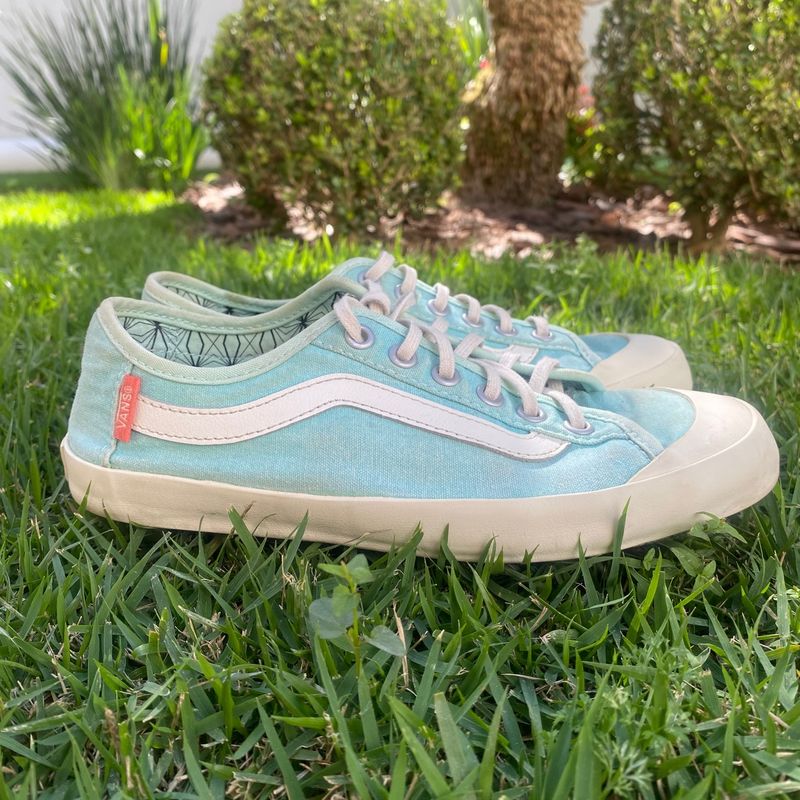 Vans discount azul agua