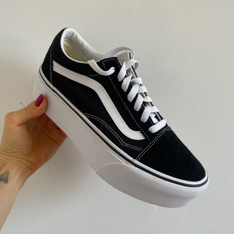 Tenis vans old skool hotsell preto 35