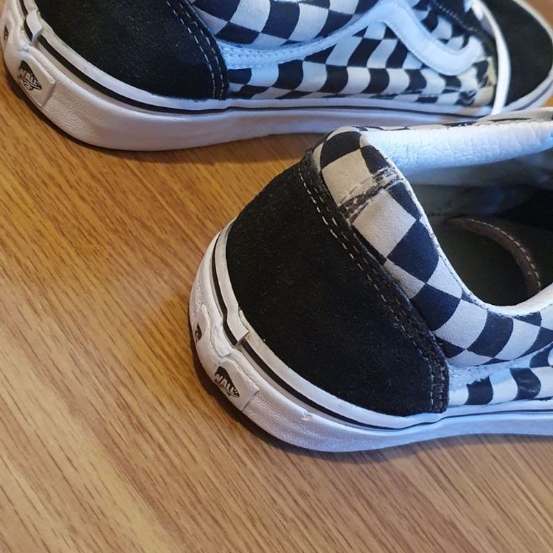 Tenis Vans Old School Xadrez Checkered Checkerboard Preto e Branco