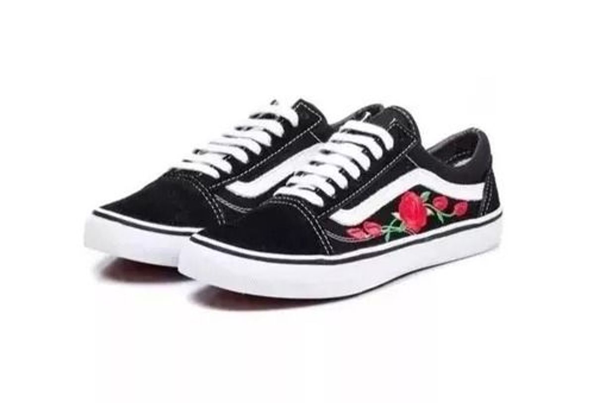 tenis vans floral original