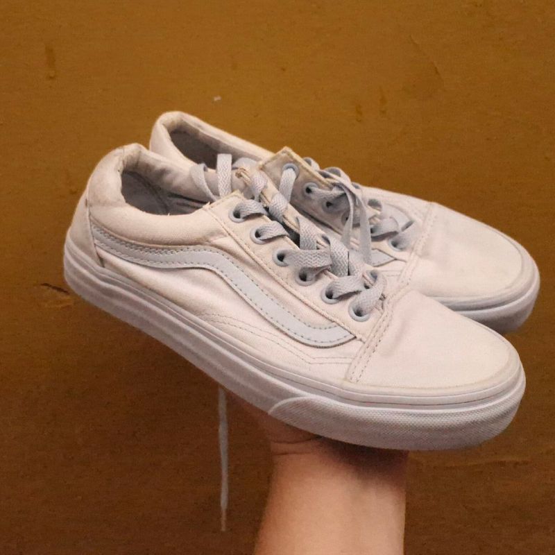 Tênis Vans Old Skool Azul Claro Tamanho 34 Vans Feminino Azul