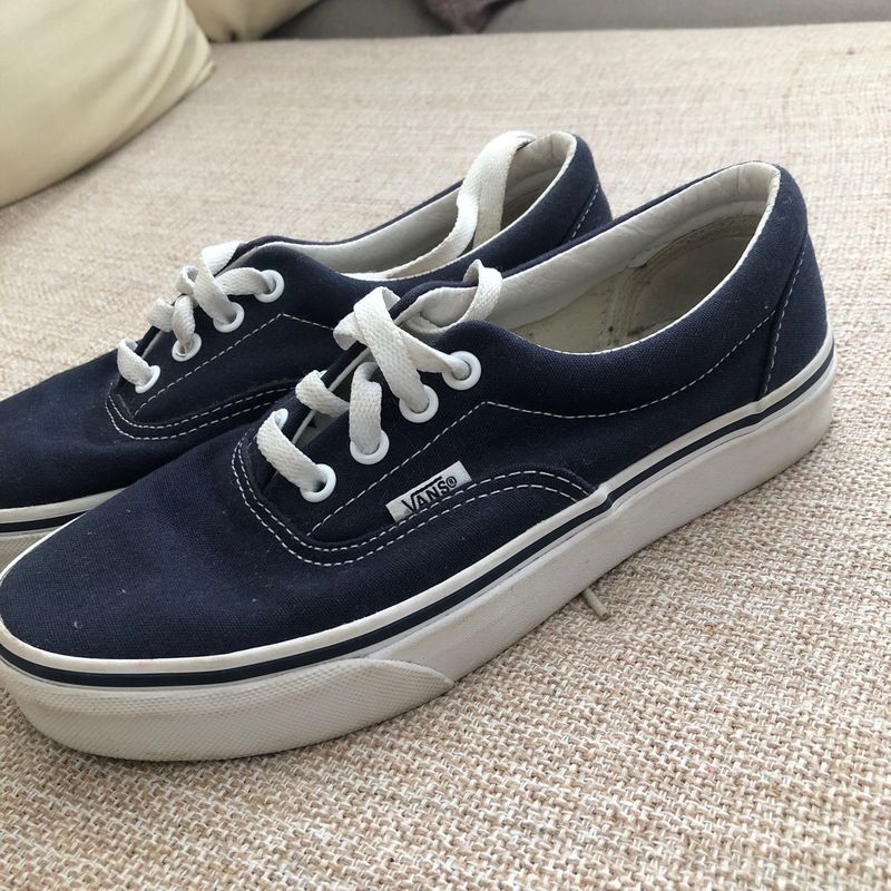 Vans old store skool azul marinho