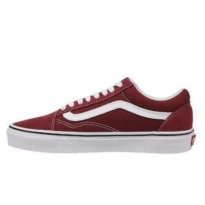 tênis vans old skool vinho bordô - novo na caixa - lançamento - tênis  feminino e masculinoI - Corre Que Ta Baratinho