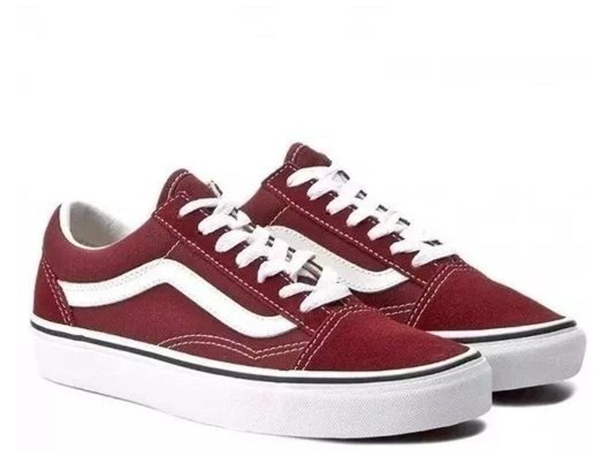 vans old skool bordo cheap online