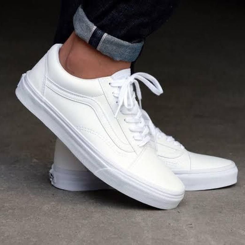 Tênis Vans Old Skool Branco 37 | Tênis Feminino Vans Nunca Usado 36696604 |  enjoei