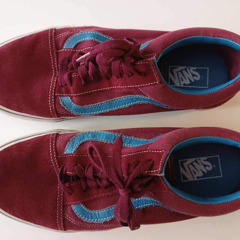 Tênis Vans Old Skool - Vermelho/Azul