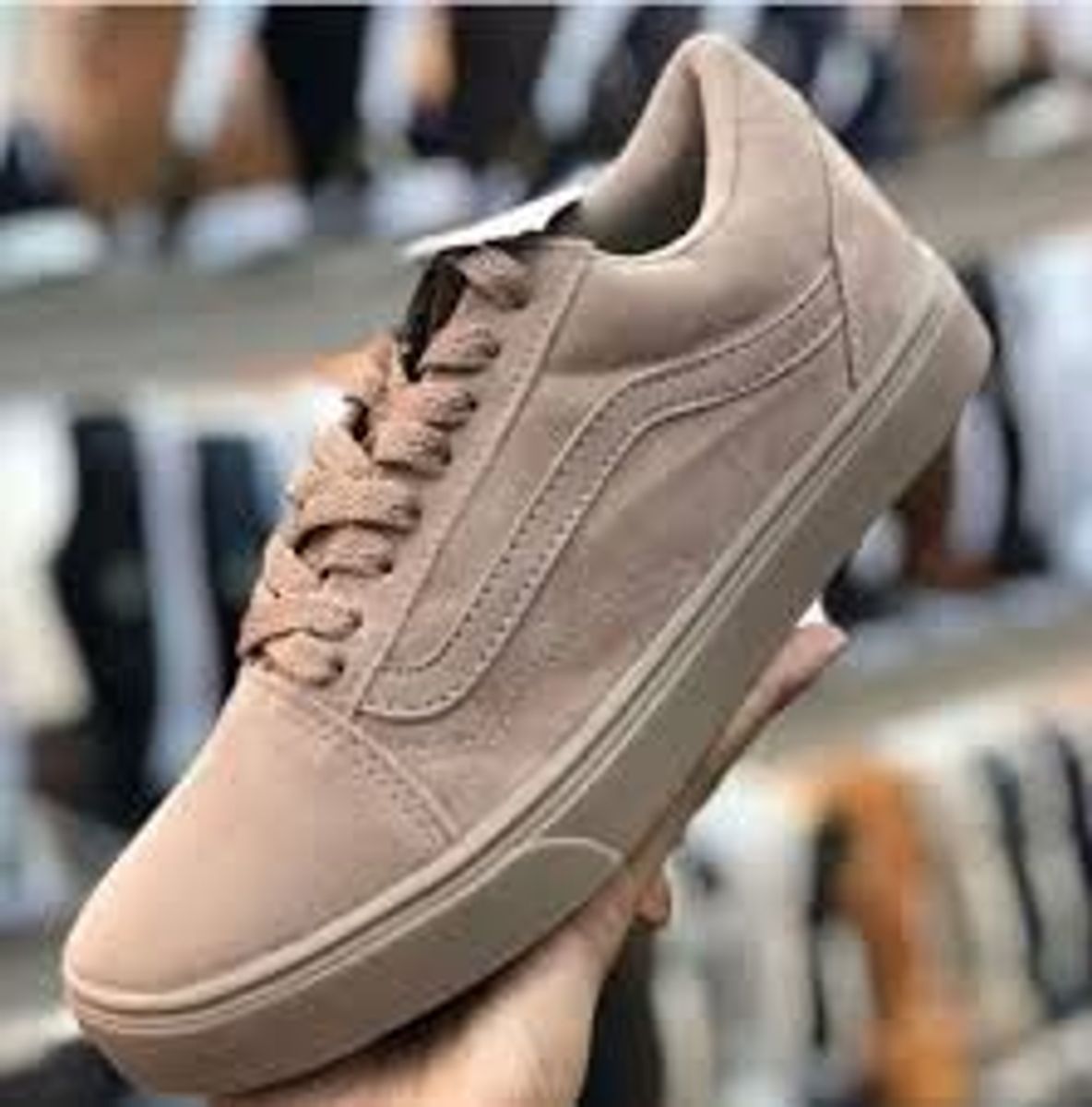 tenis vans nude