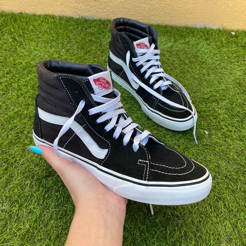Vans Old Skool Feminino Com Vestido Tênis Vans Old Skool Cano Alto