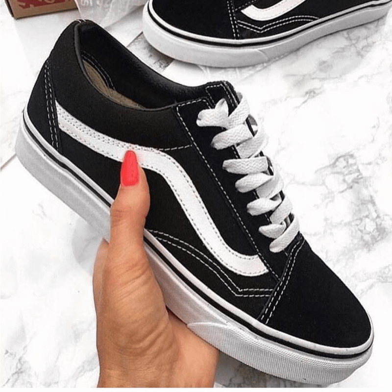 Tenis vans old 2024 skool feminino preto