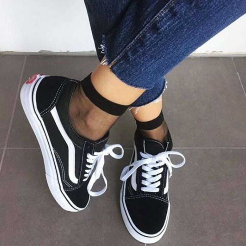 Vans old skool plataforma baratas hot sale