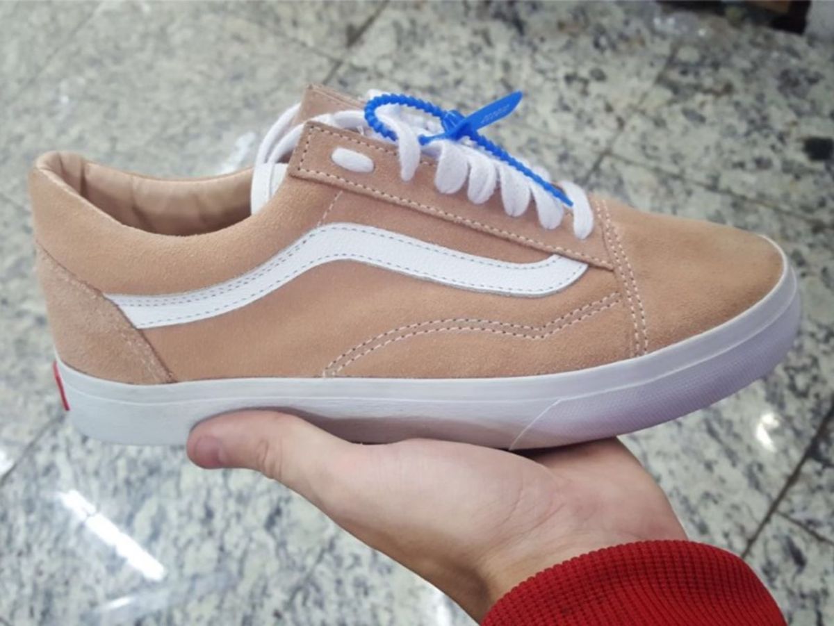 tenis vans salmao
