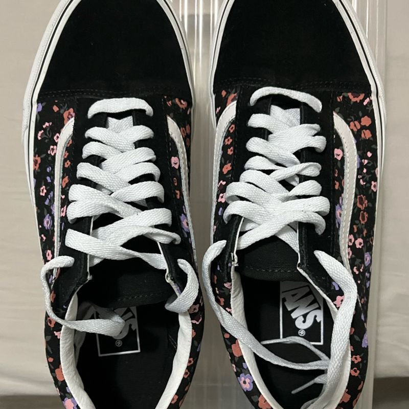 Tênis Vans Old Skool Floral | Tênis Feminino Vans Nunca Usado 72904757 |  enjoei