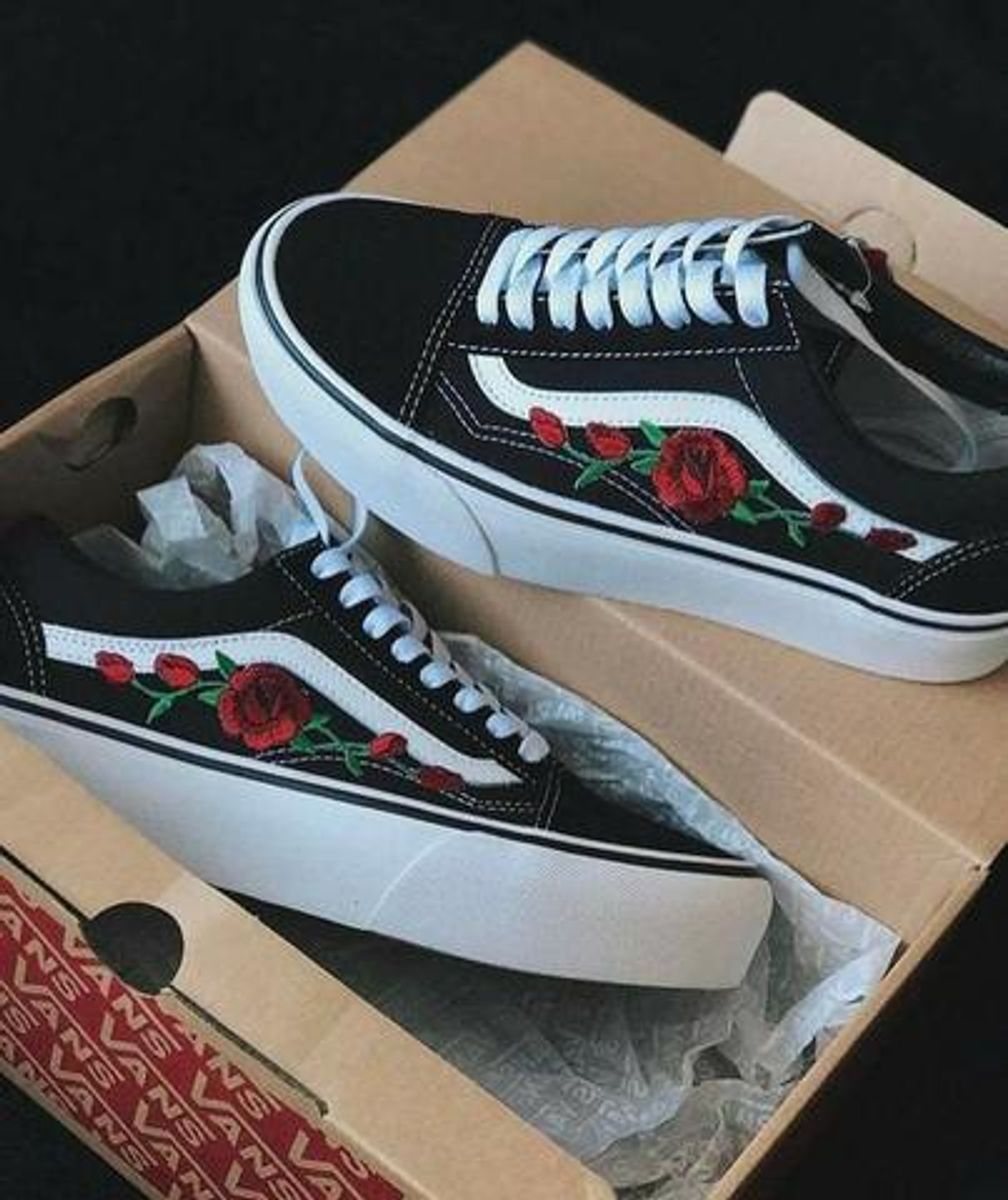 tenis vans floral original