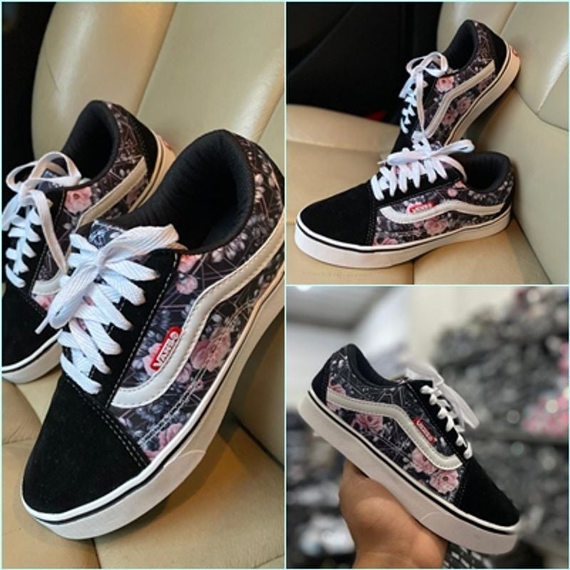 Tenis da hot sale vans flor