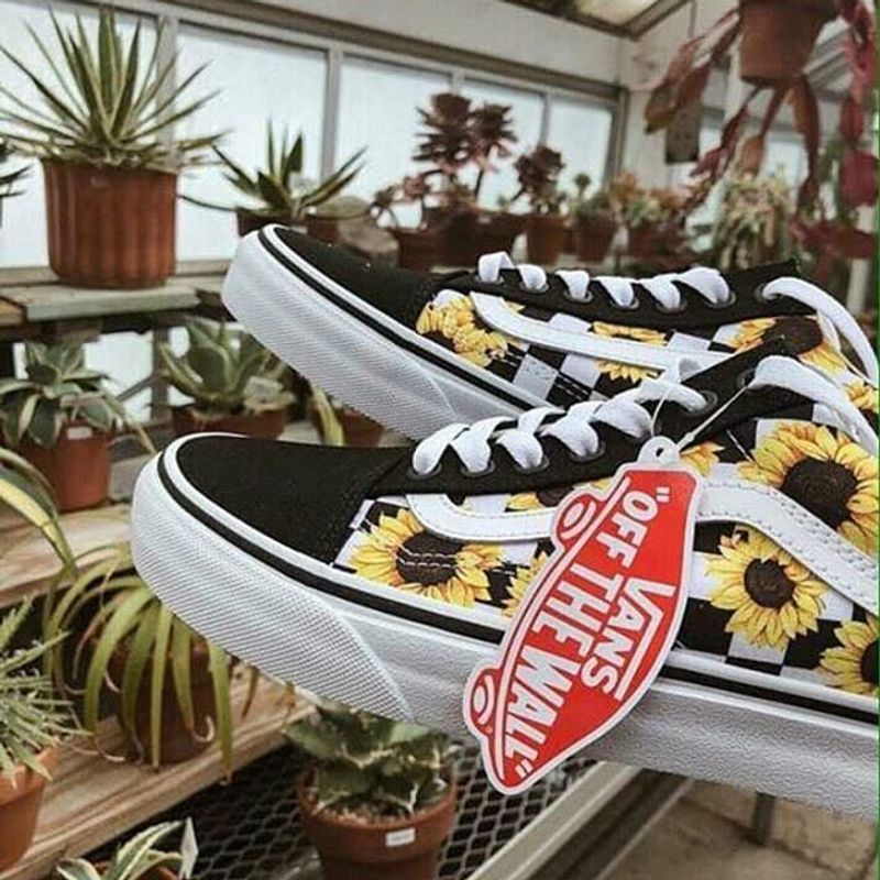 Tenis vans best sale girassol preço