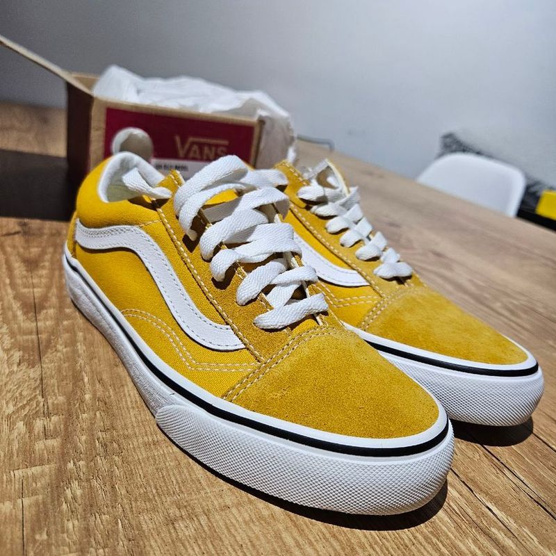 Vans old best sale skool yellow white