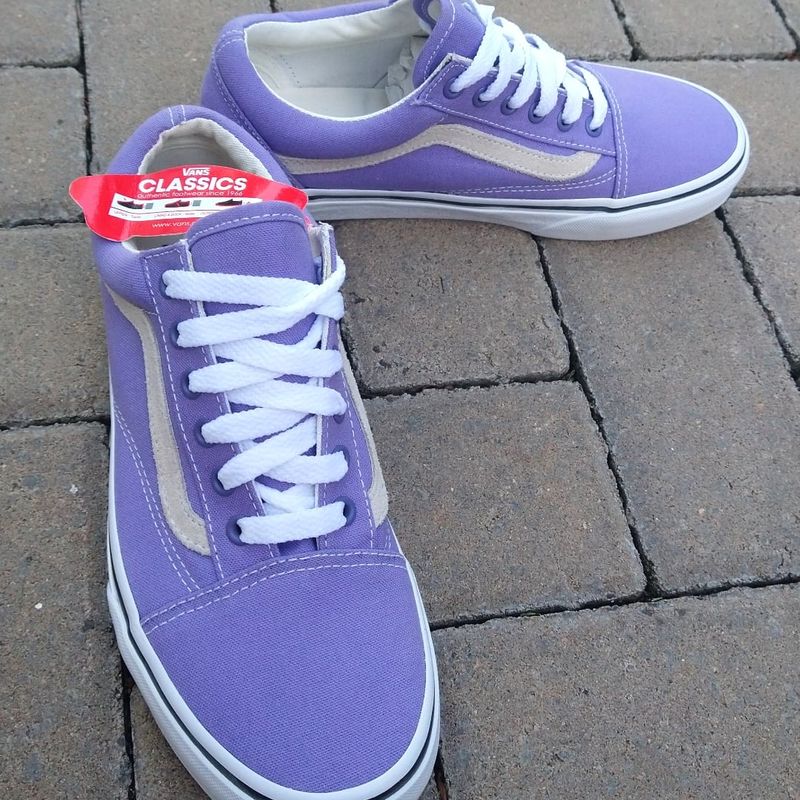 Lavender vans store old skool