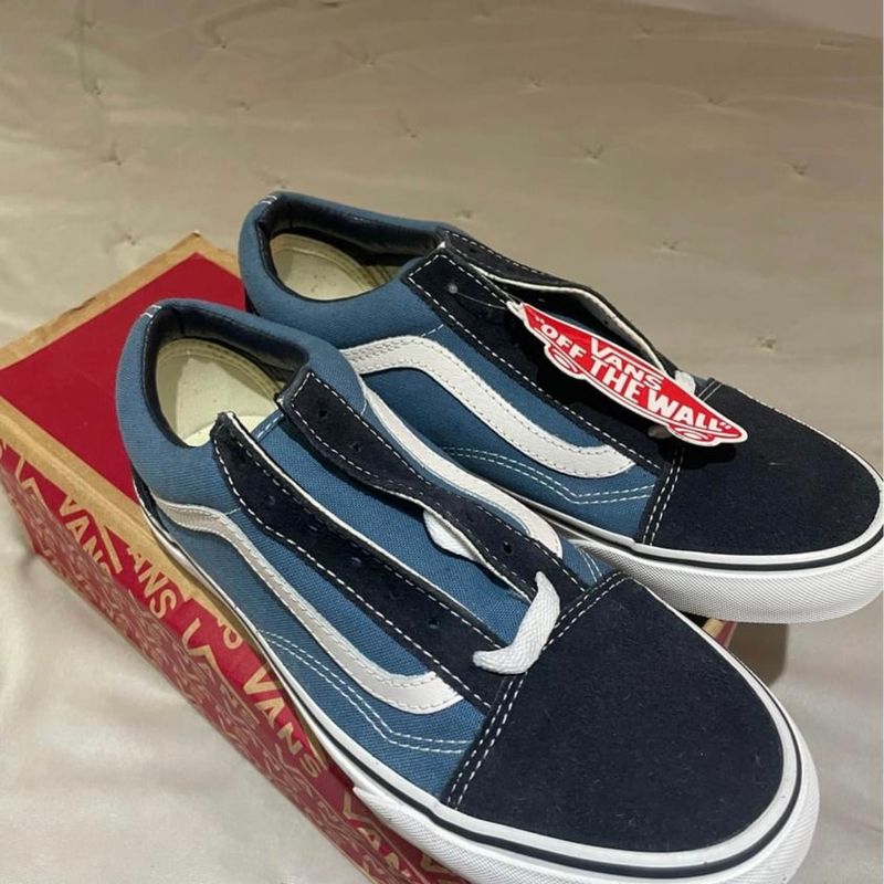 Tênis Vans Old Skool Navy Novo Na Caixa Tênis Feminino Vans