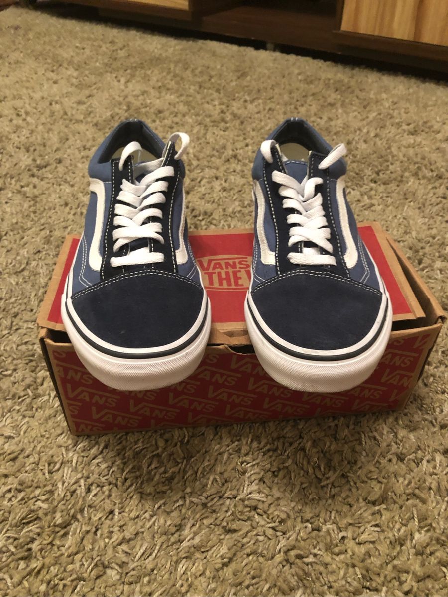 tênis vans old skool navy