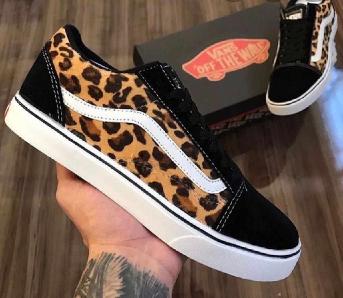 tenis vans onça