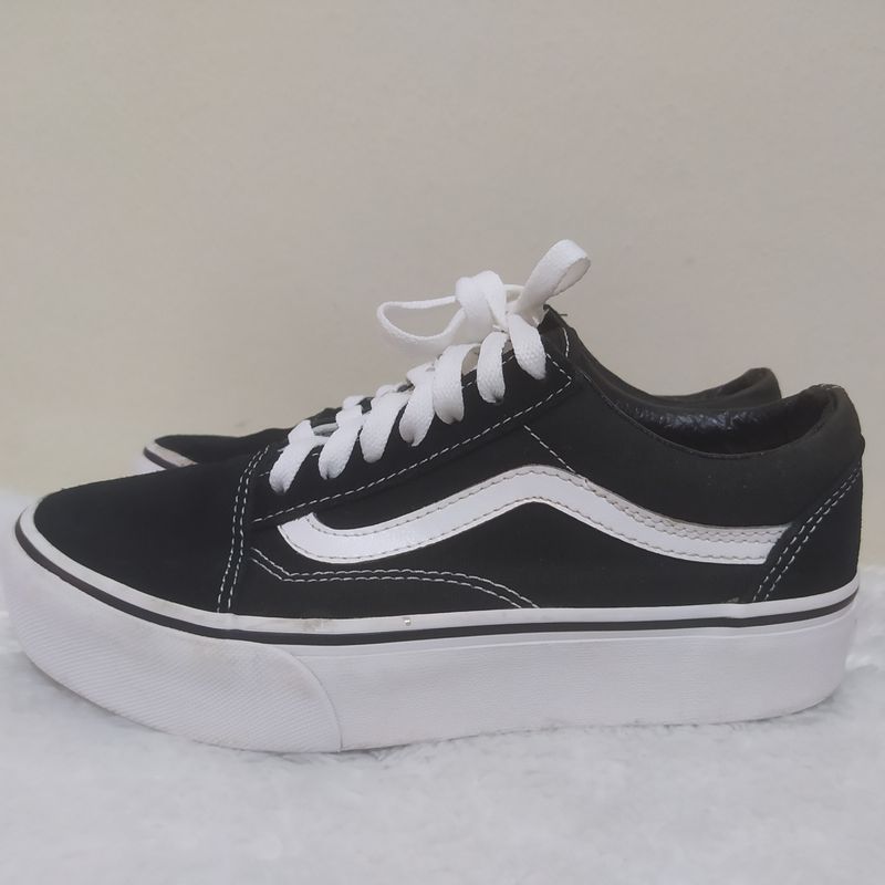 Tênis Vans Preto 38 | Tênis Feminino Vans Usado 91878993 | enjoei