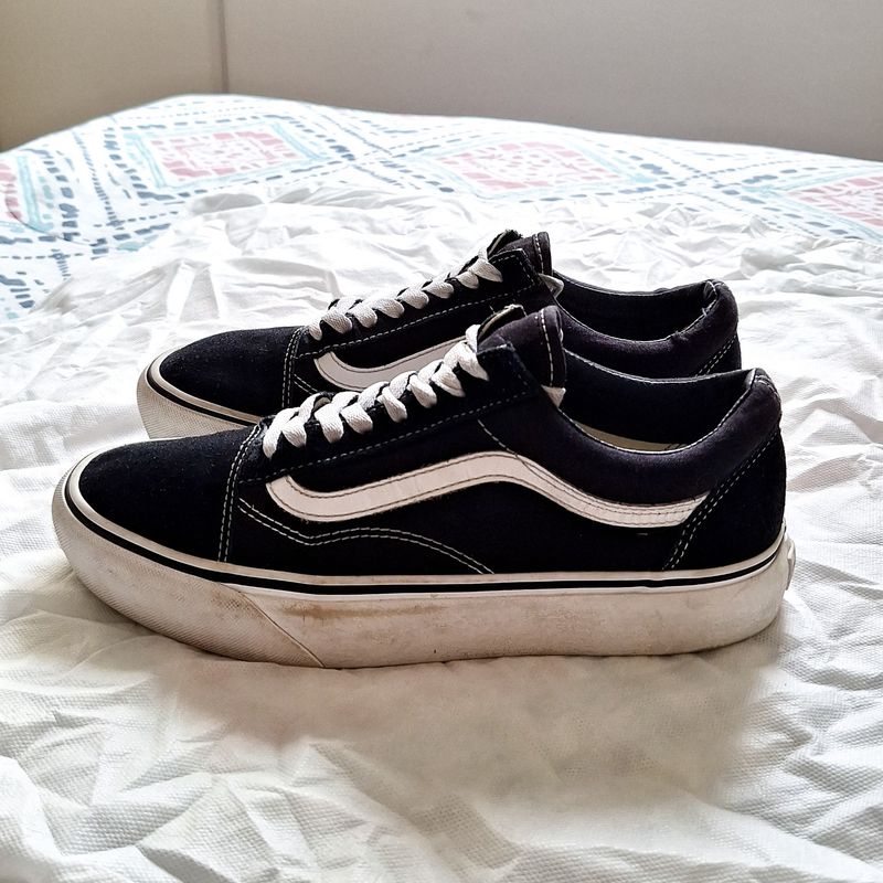 Vans old skool hot sale black size 10