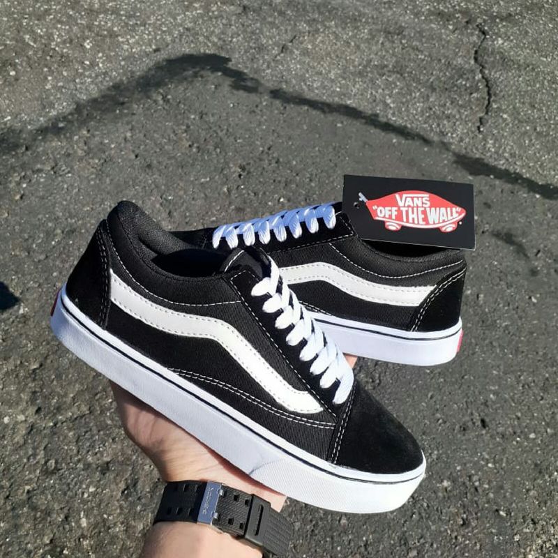 Tênis Vans Old Skool Preto Branco 36 Tradicional School | Tênis Feminino  Vans Nunca Usado 41574490 | enjoei