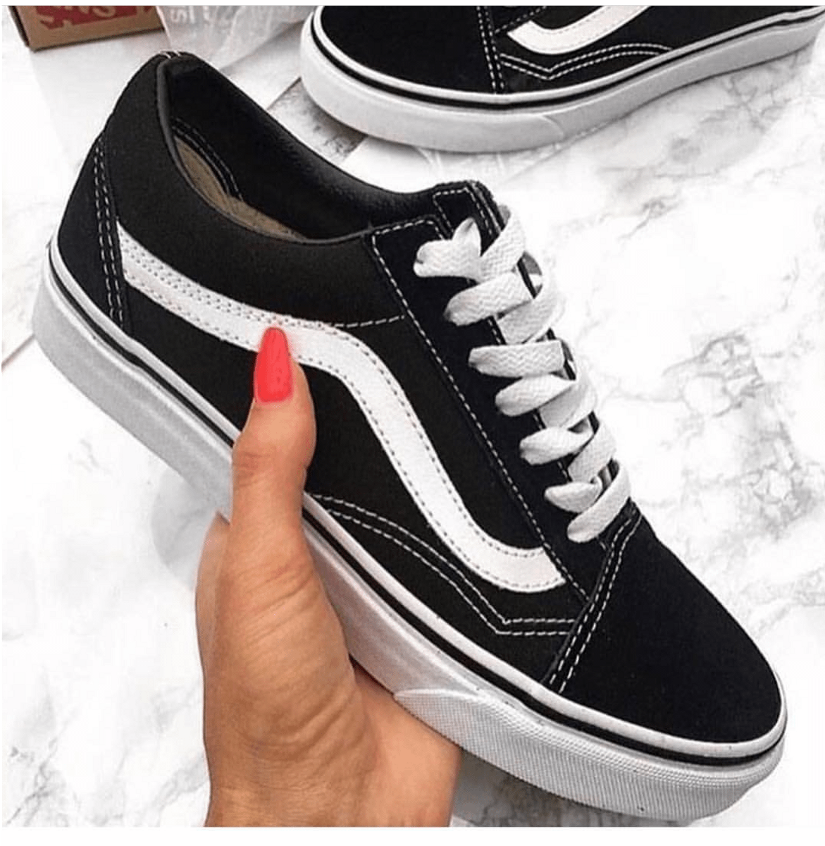 tênis preto da vans