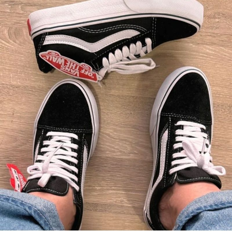 Tênis vans old skool best sale lite branco