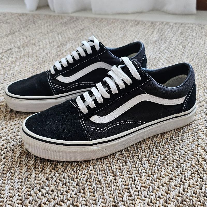 Tênis Vans Old Skool Preto e Branco