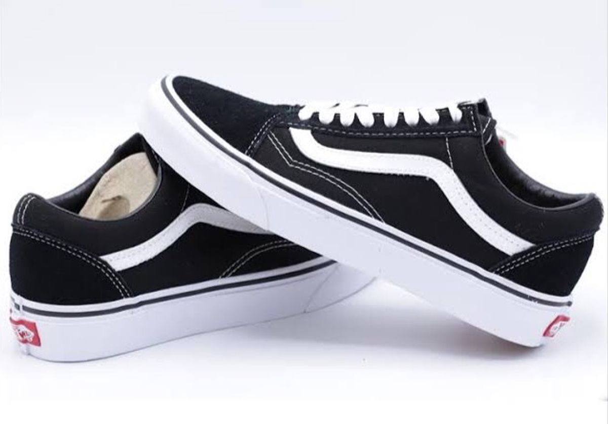 vans old school vermelho e preto