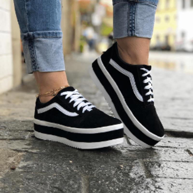 Tenis vans old cheap skool salto