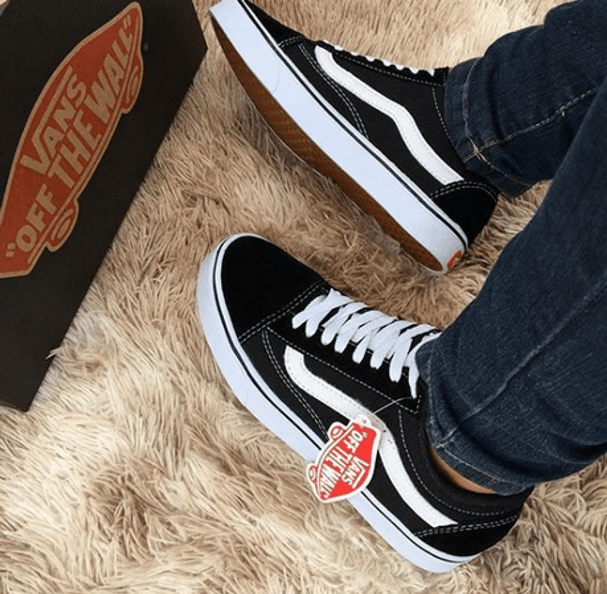 vans preto tradicional