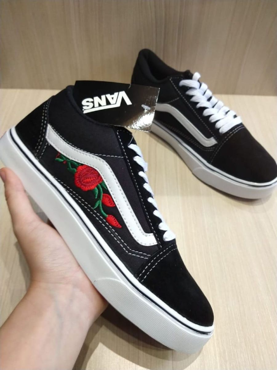 vans old skool vermelhas
