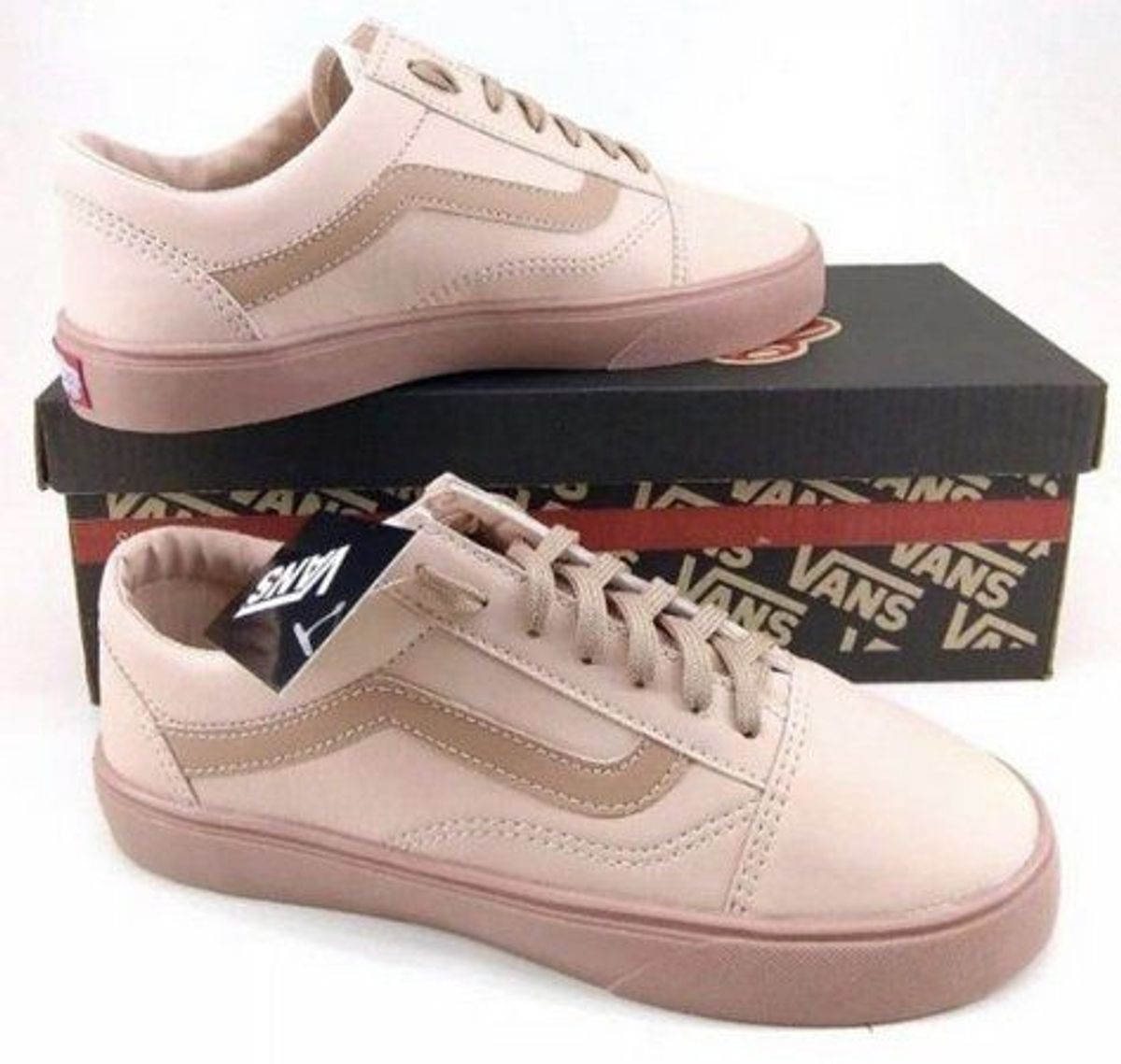 vans old skool salmão