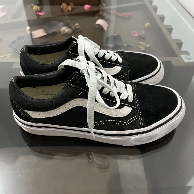 T nis Vans Old Skool Tamanho 34 T nis Feminino Vans Usado