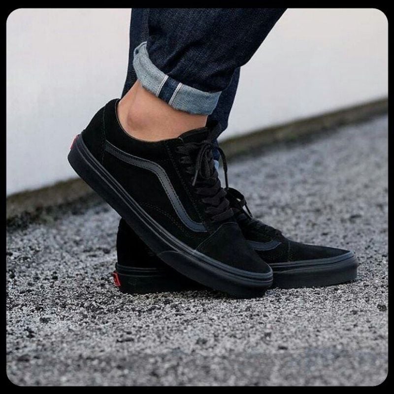 Vans old skool todo 2024 preto