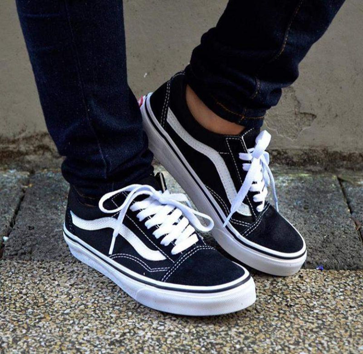 vans old skool cano baixo