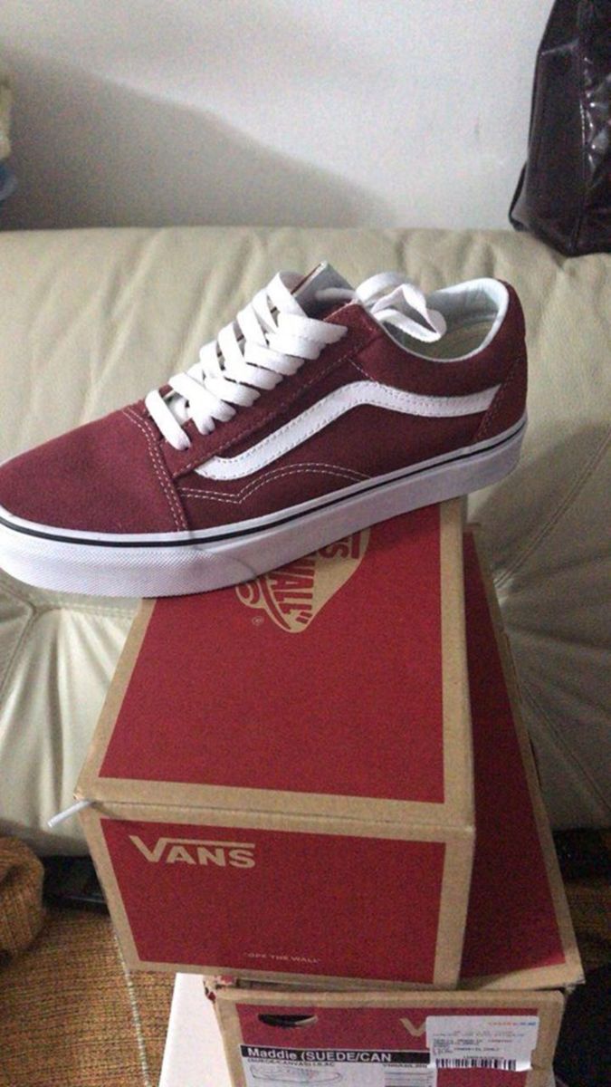 tênis vans wm maddie vermelho