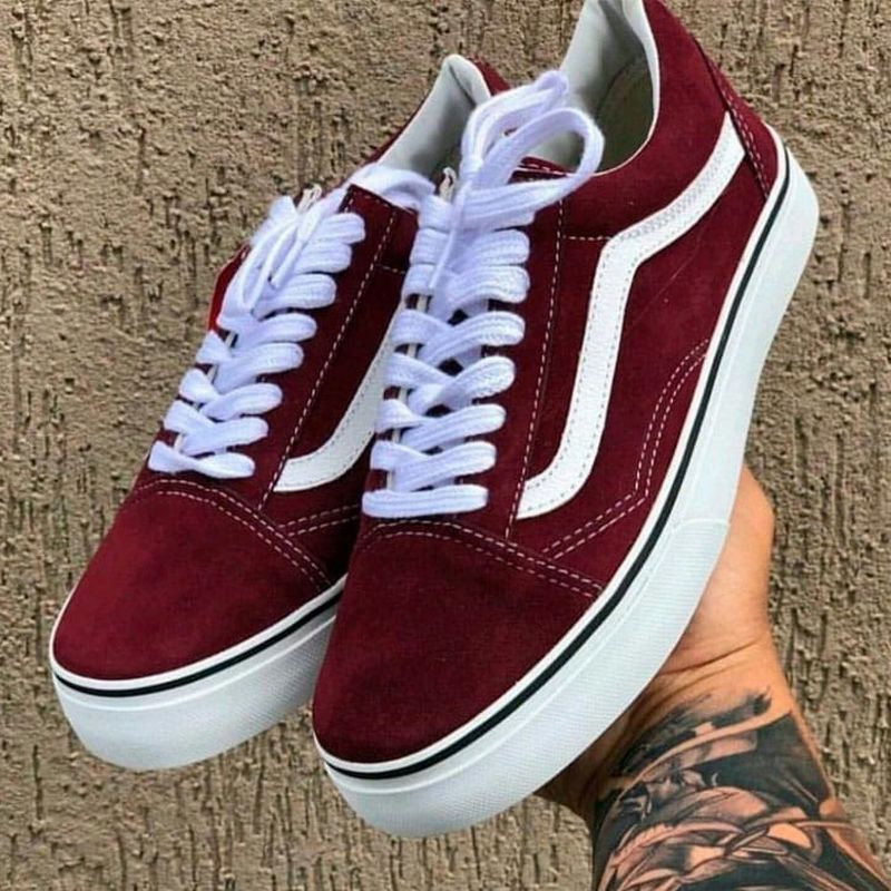 Vans Old Skool Branco em Couro | Tênis Feminino Vans Nunca Usado 41898463 |  enjoei