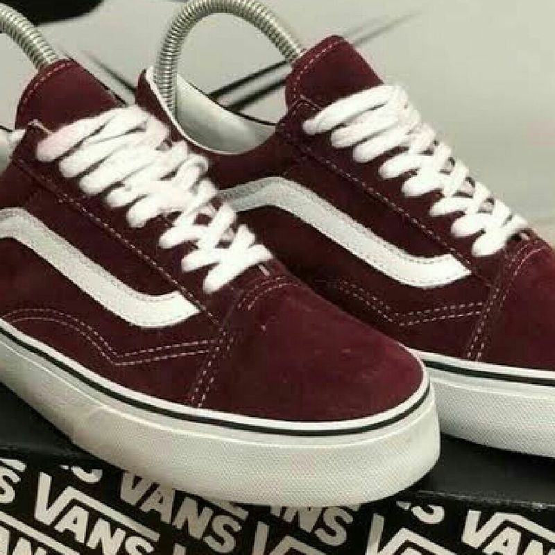 Vans old skool cheap vinho masculino