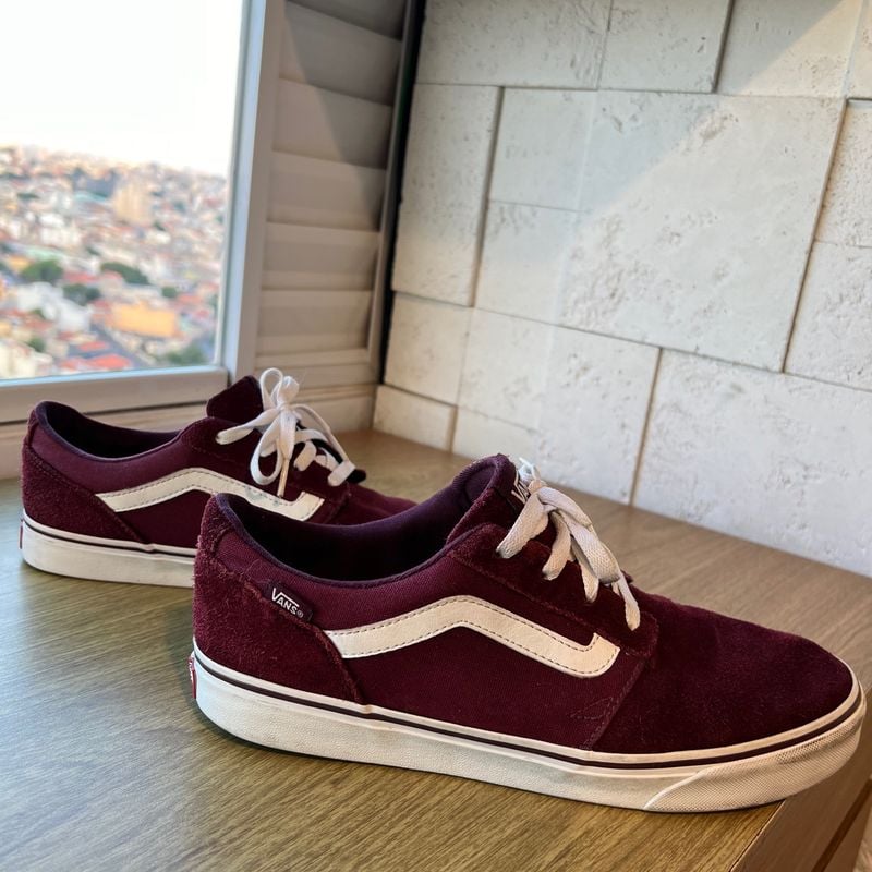 Vans old best sale skool vinho masculino