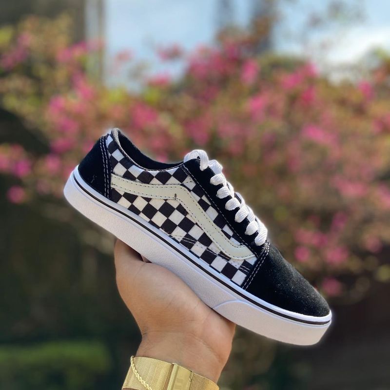 Vans old hot sale xadrez