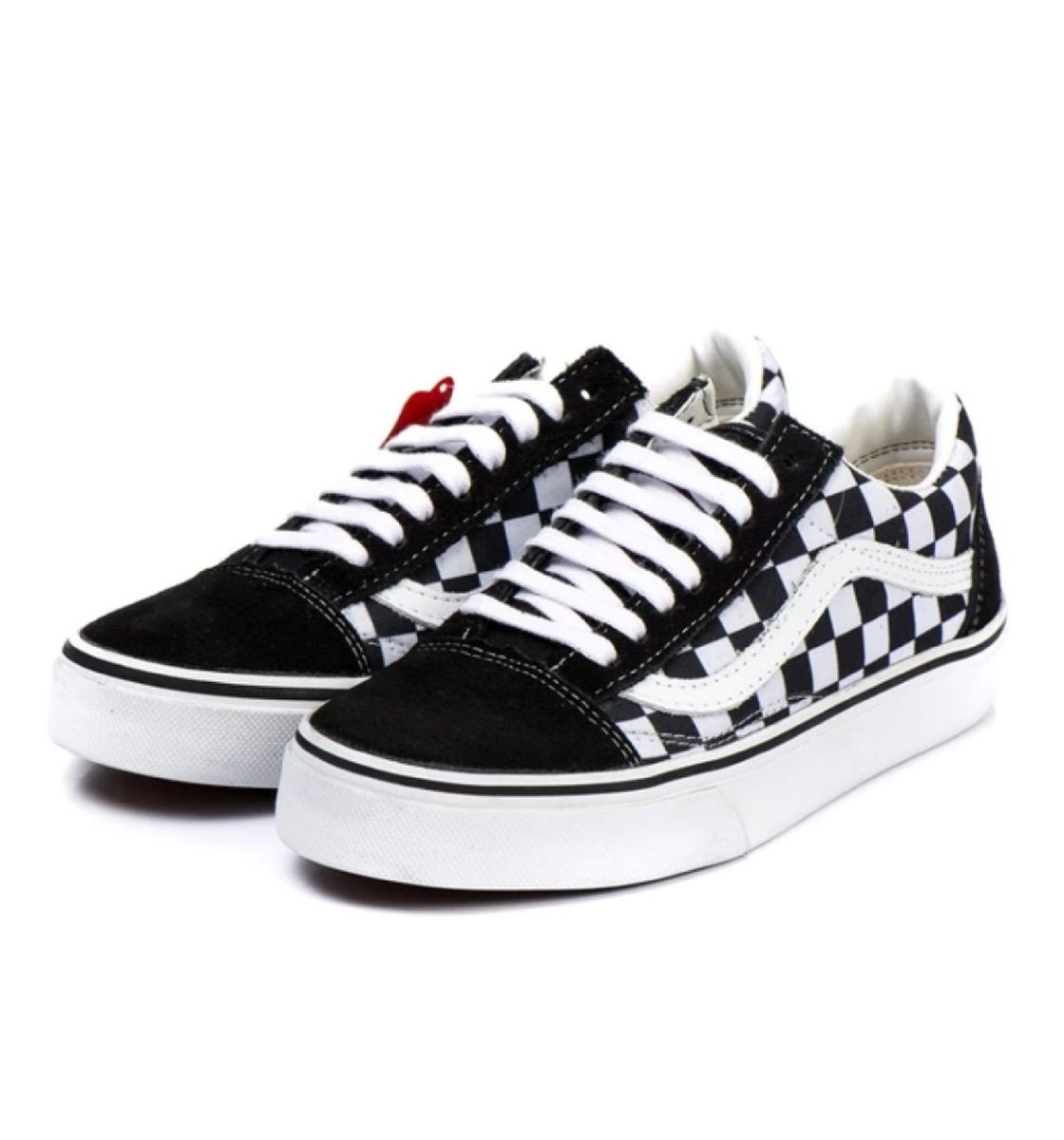 tenis vans xadrez feminino