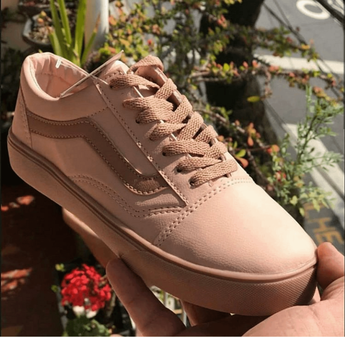 tenis da vans nude
