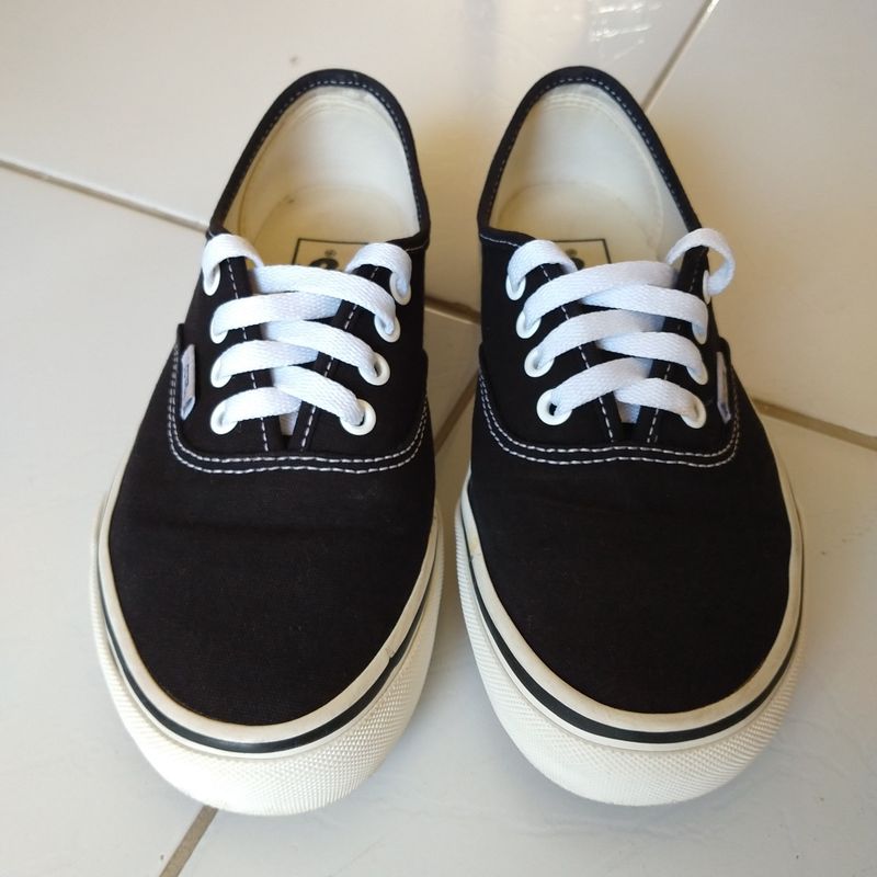 tenis vans authentic preto original